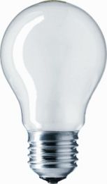 Gloeilamp standaardlamp mat
